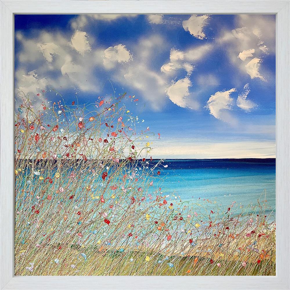 Lisa Pang - 'Laying Above The Sea' - Framed Original Artwork