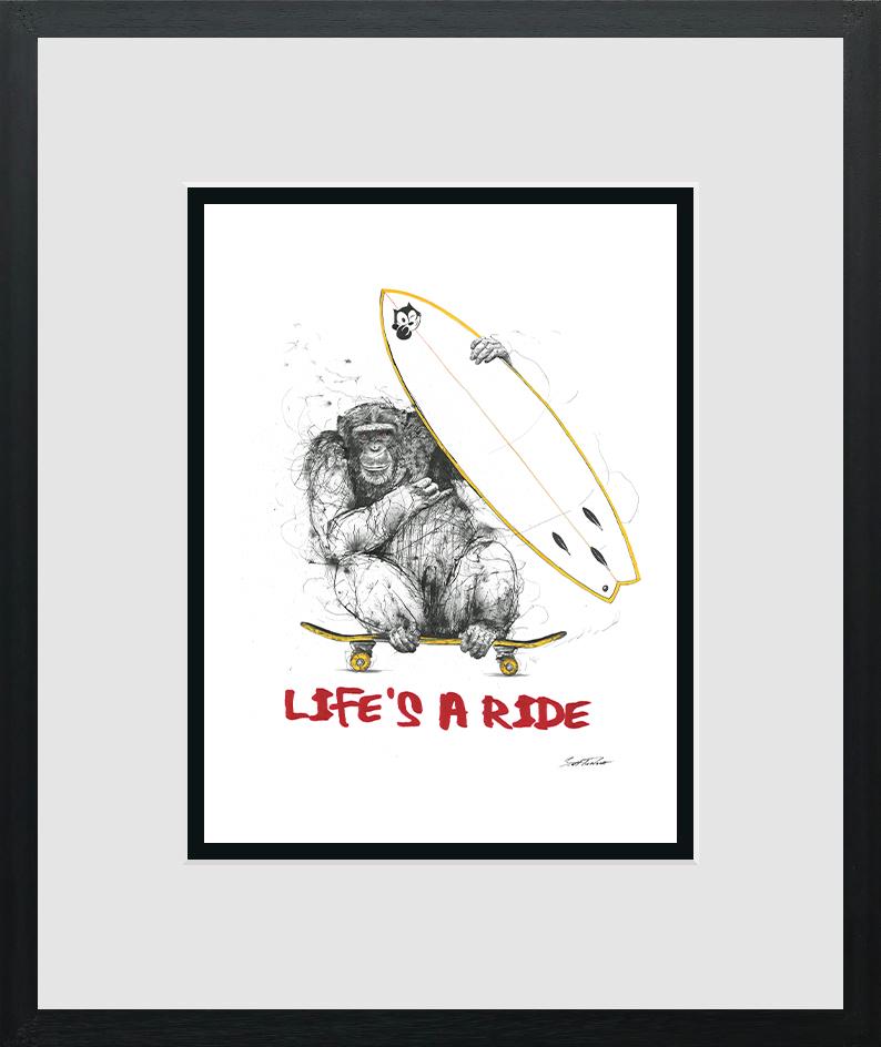 Scott Tetlow - 'Life's a Ride' - Miniature - Framed Limited Edition Print