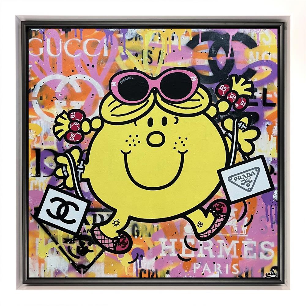 Emily Crook - 'Little Miss Sunshine' - Framed Original Art