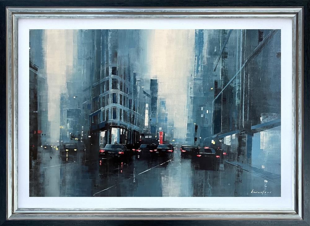 Mark Beresford - 'London's Traffic' - Framed Original Artwork