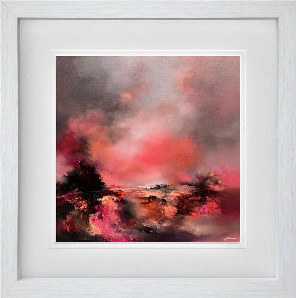 Alison Johnson - 'Love Filled The Skies' - Framed Original Artwork