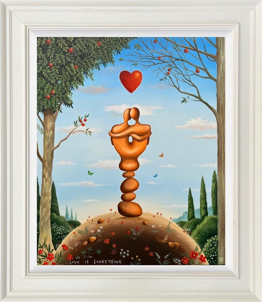 Michael Abrams - 'Love Is Everything' - Framed Original Art