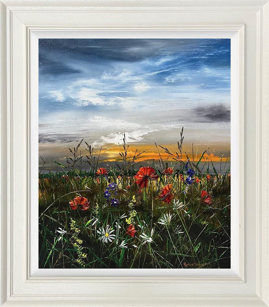 Kimberley Harris - 'Lovers In The Meadow' - Framed Original Art