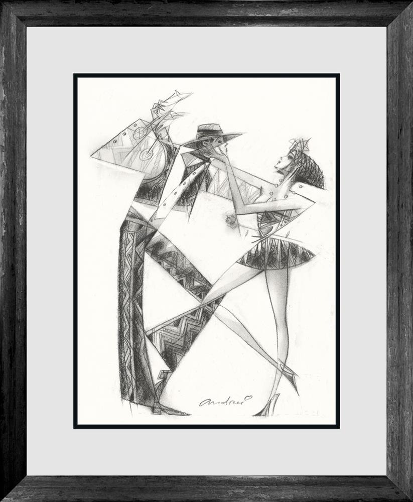 Andrei Protsouk - 'Lovers Twist' - Framed Original Study