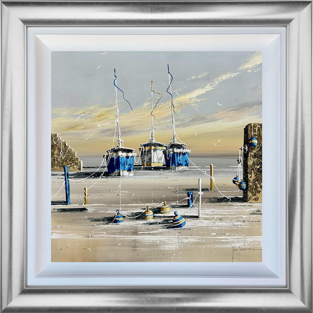 John Horsewell - 'Masts in the Breeze' - Framed Original Artwork