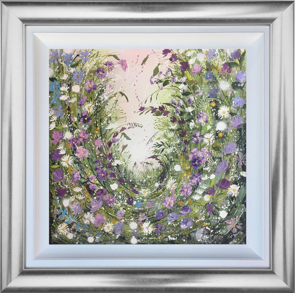 Jane Morgan - 'Meadow Escape' - Framed Original Art