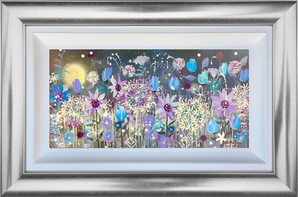 Jane Morgan - 'Midnight Smiles' - Framed Original Art