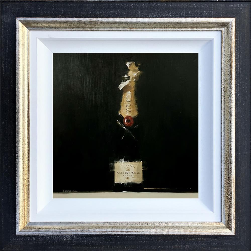 Neil Carroll - 'Bottle Of Moet' - Framed Original Artwork