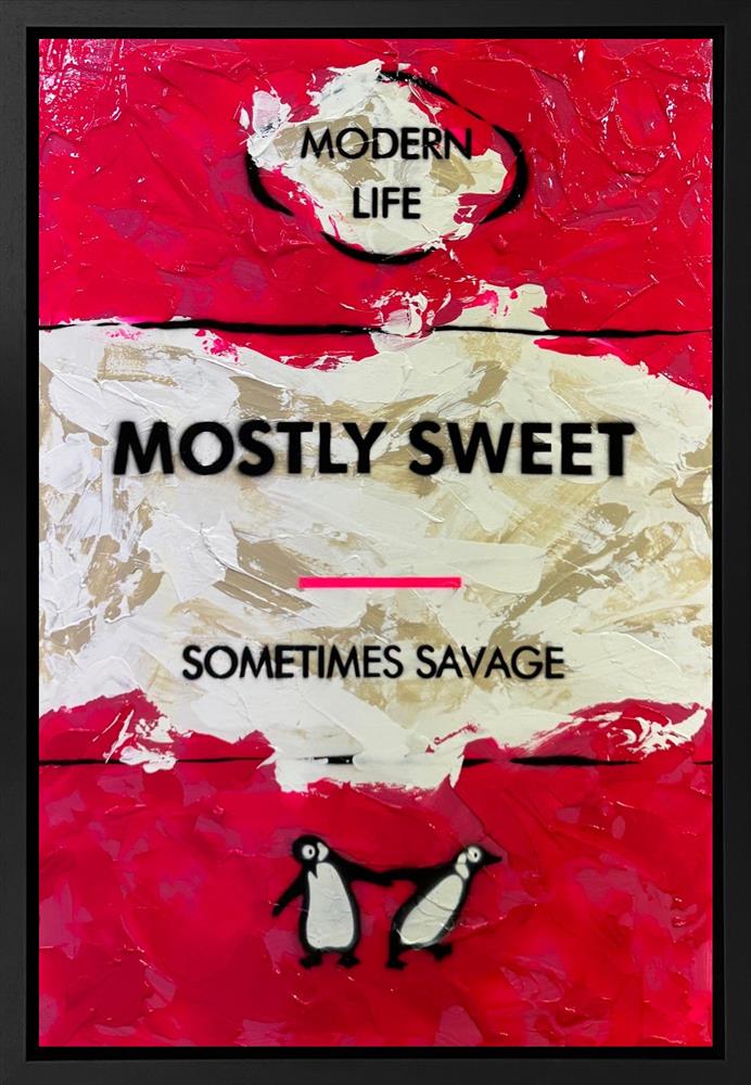 Hue Folk - 'Mostly Sweet' - Framed Original Art