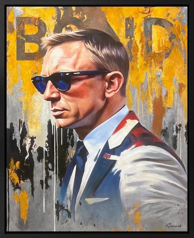 Sannib - 'Mr Bond' - Framed Original Art