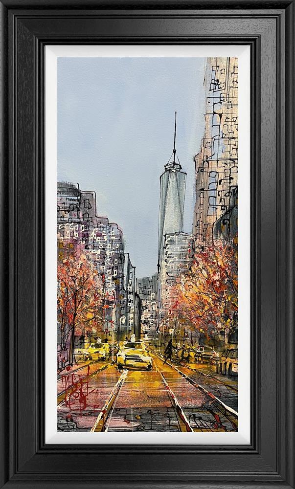 Nigel Cooke - 'NYC Freedom' - Framed Original Artwork