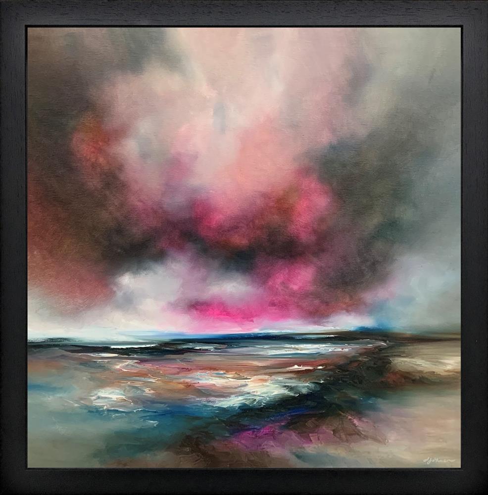 Alison Johnson - 'Nature Embers' - Framed Limited Edition Canvas