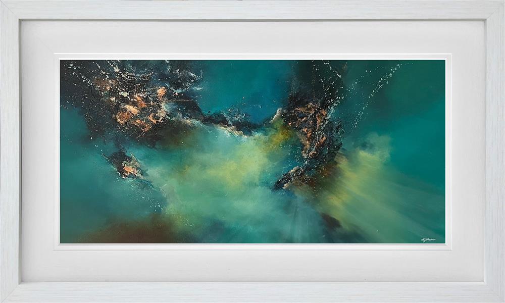 Alison Johnson - 'Celestial Light' - Framed Original Artwork