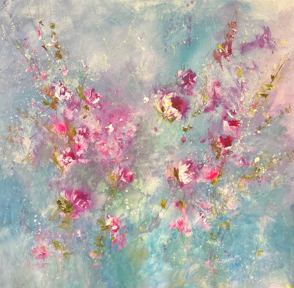 Carrie Clayden - 'Wonderous Blooms' - Framed Original Artwork