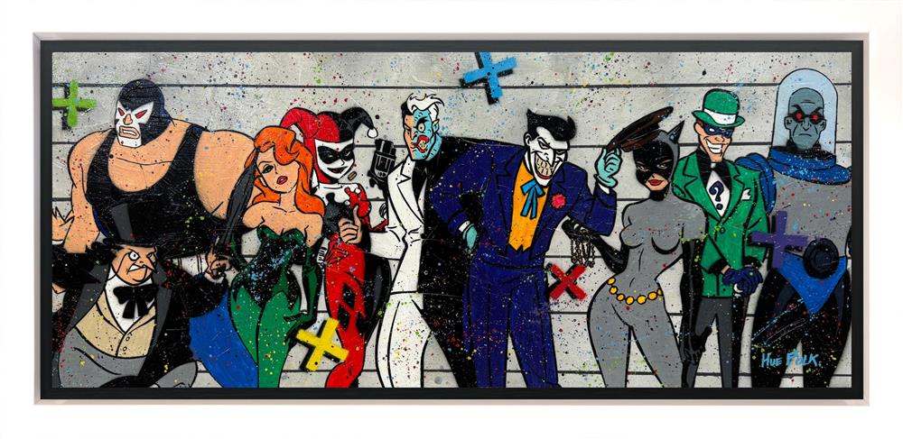 Hue Folk - 'Rogues Gallery' - Framed Original Art