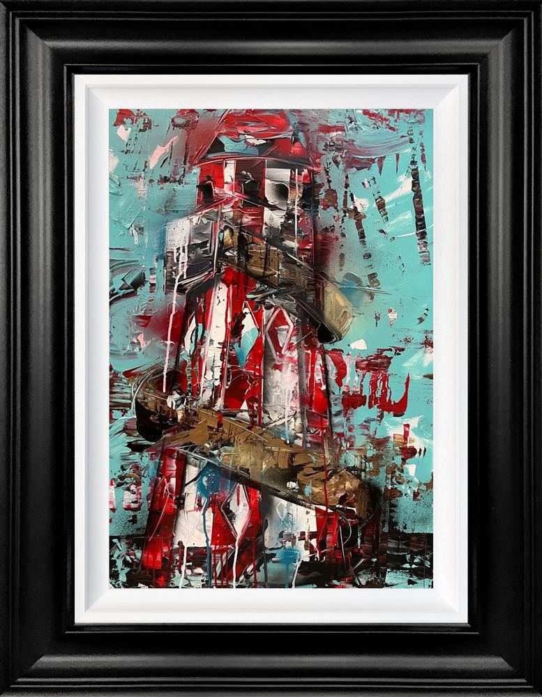 Jessie Foakes - 'Helter Skelter'  Framed Original Artwork