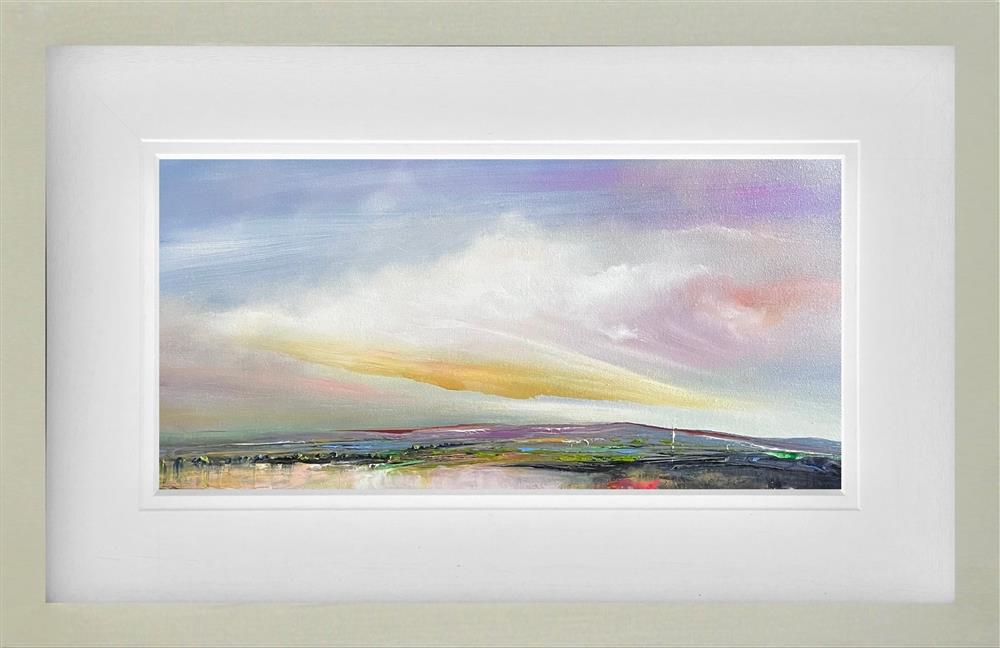 Joanna Taylor - 'Purple Haze' - Framed Original Artwork