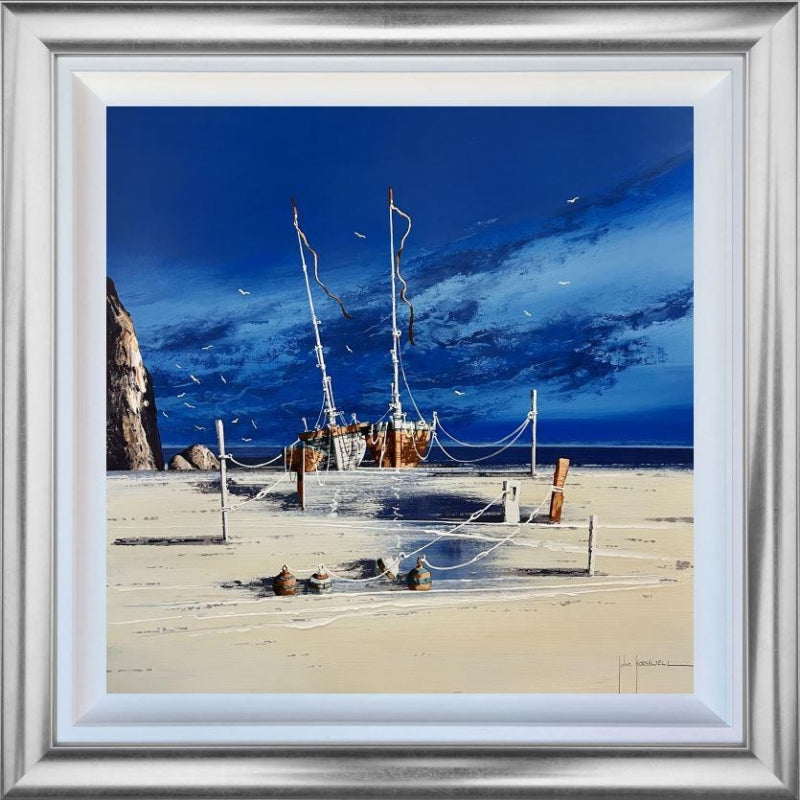 John Horsewell - 'The Harbours Delight' - Framed Original Artwork