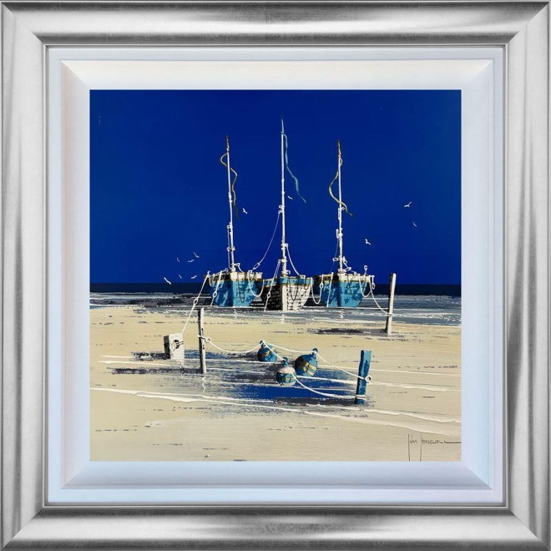 John Horsewell - 'The Blue Arrowhead' - Framed Original Artwork