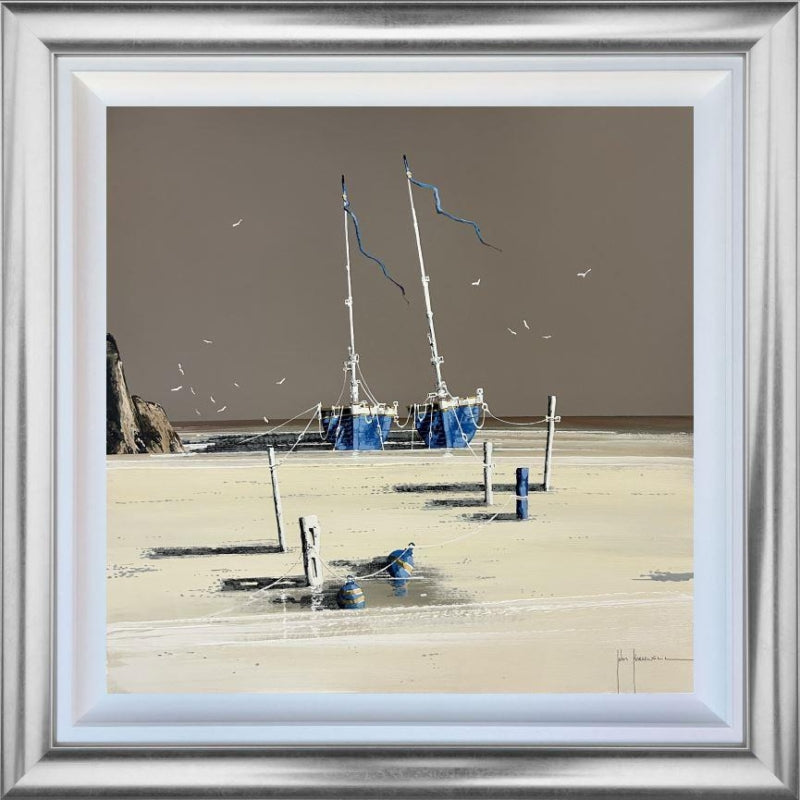 John Horsewell - 'Seaside Harmony' - Framed Original Artwork