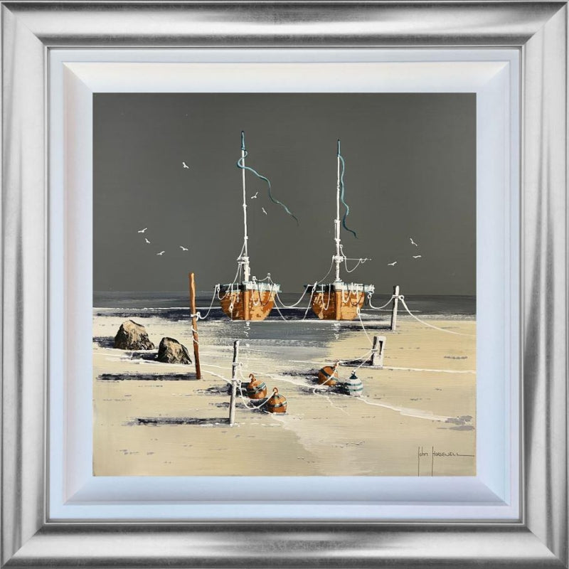 John Horsewell - 'Rocky Waters' - Framed Original Artwork