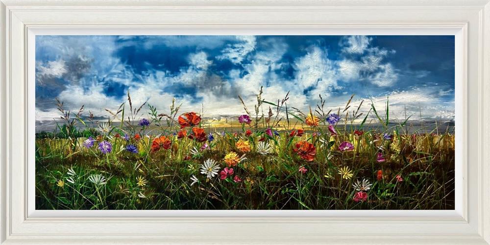 Kimberley Harris - 'Our Happy Place' - Framed Original Art