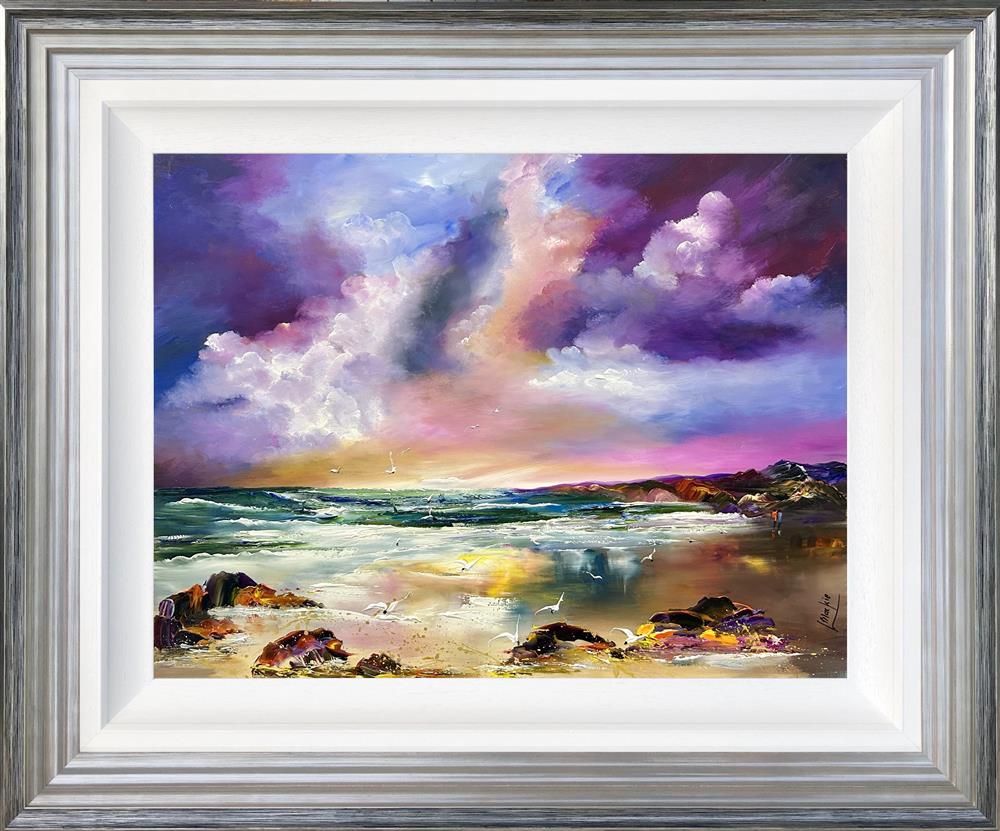 Lillias Blackie -  'Distant Lands' - Framed Original Art