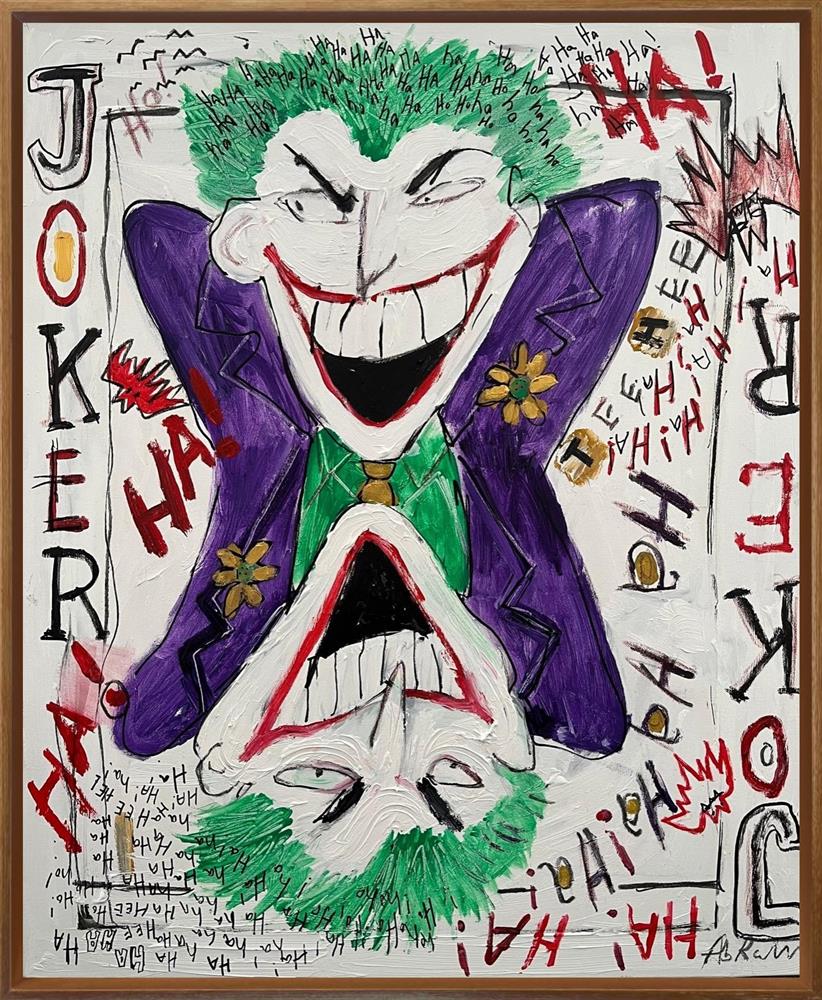 Michael Abrams - 'HaHaHa' - Framed Original Art