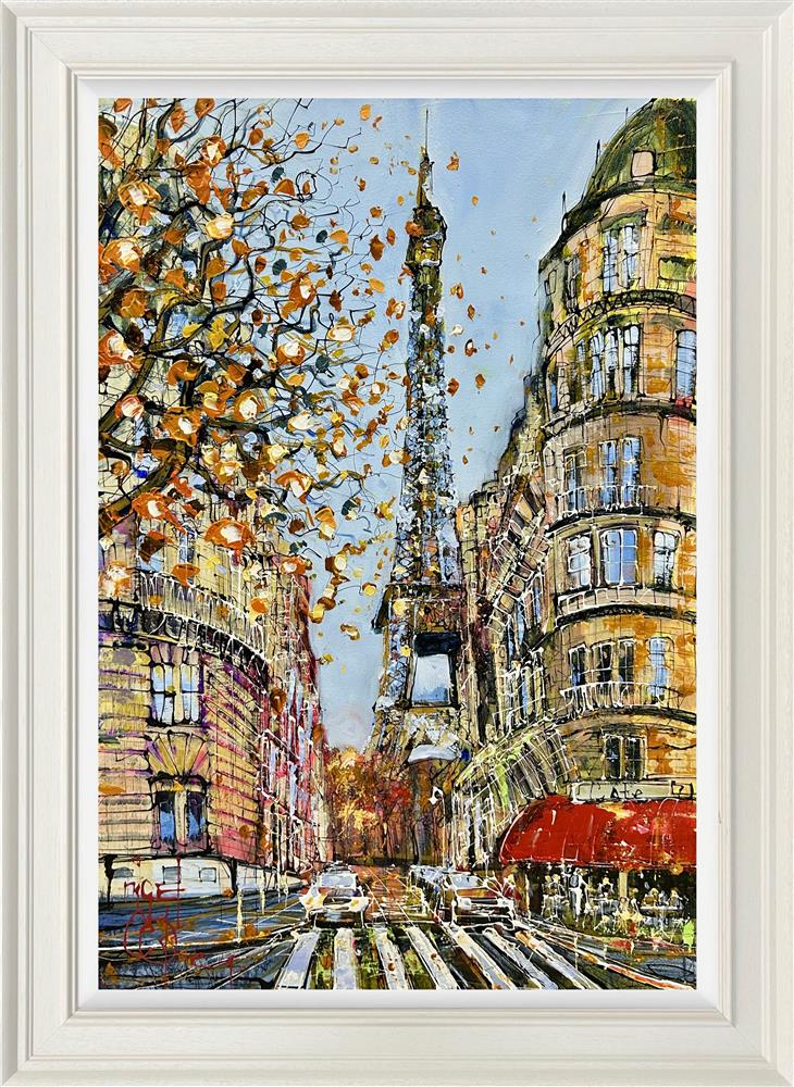 Nigel Cooke - 'La Ville Lumiere' - Framed Original