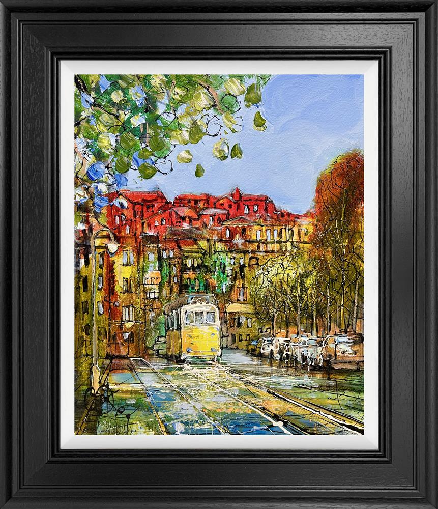 Nigel Cooke - 'City Ride' - Framed Original Artwork