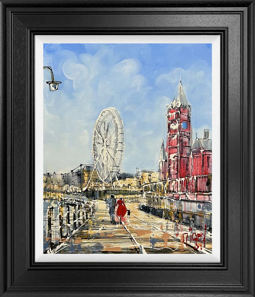 Nigel Cooke - 'Dockland District' - Framed Original Artwork