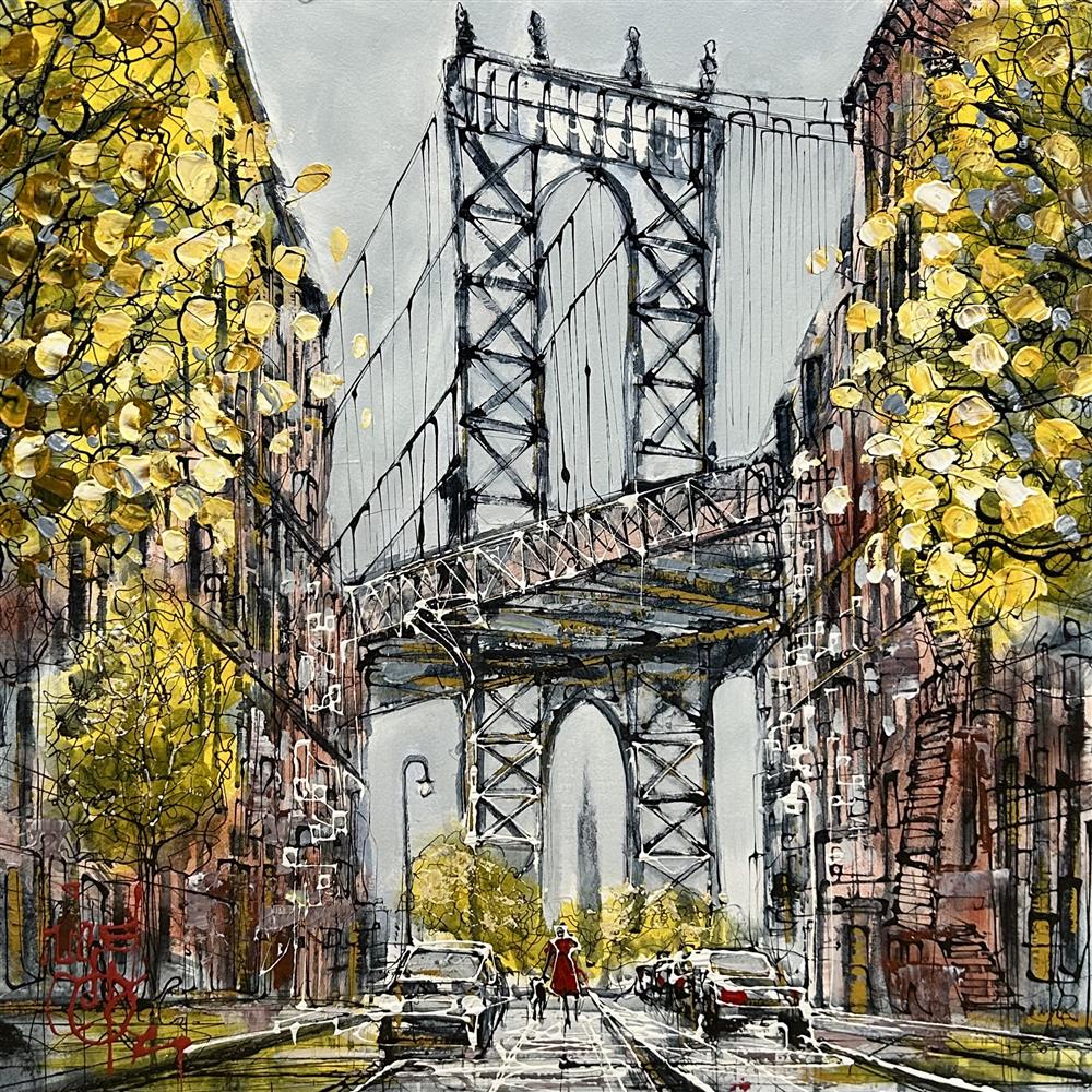 Nigel Cooke - 'Brooklyn Views' - Framed Original Artwork