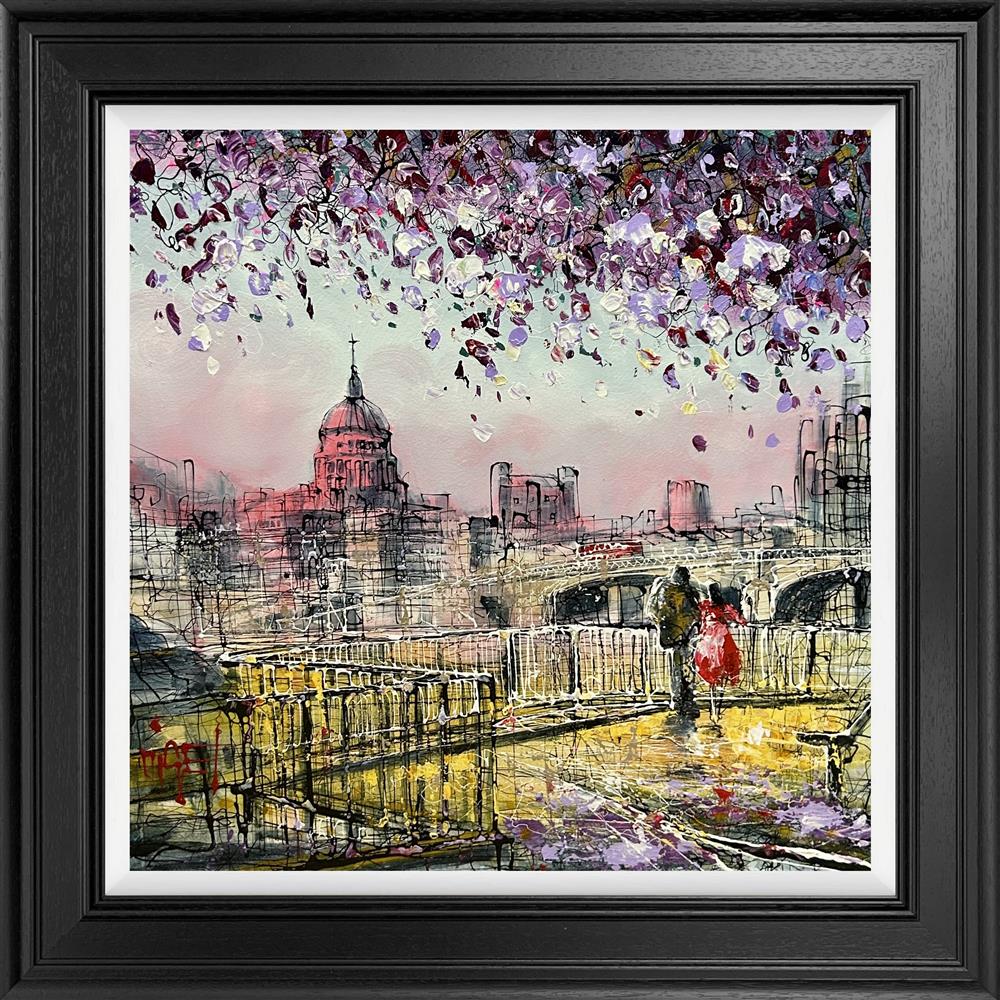 Nigel Cooke - 'London's Last Light' - Framed Original Artwork