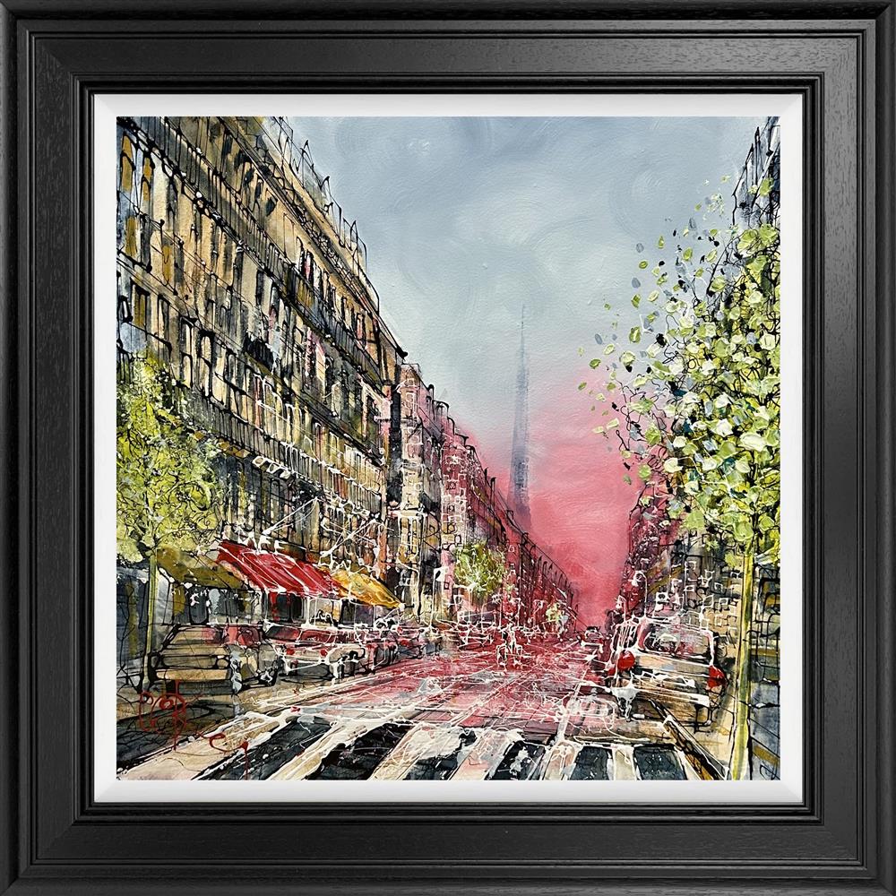 Nigel Cooke - 'Crossing Streets' - Framed Original Artwork