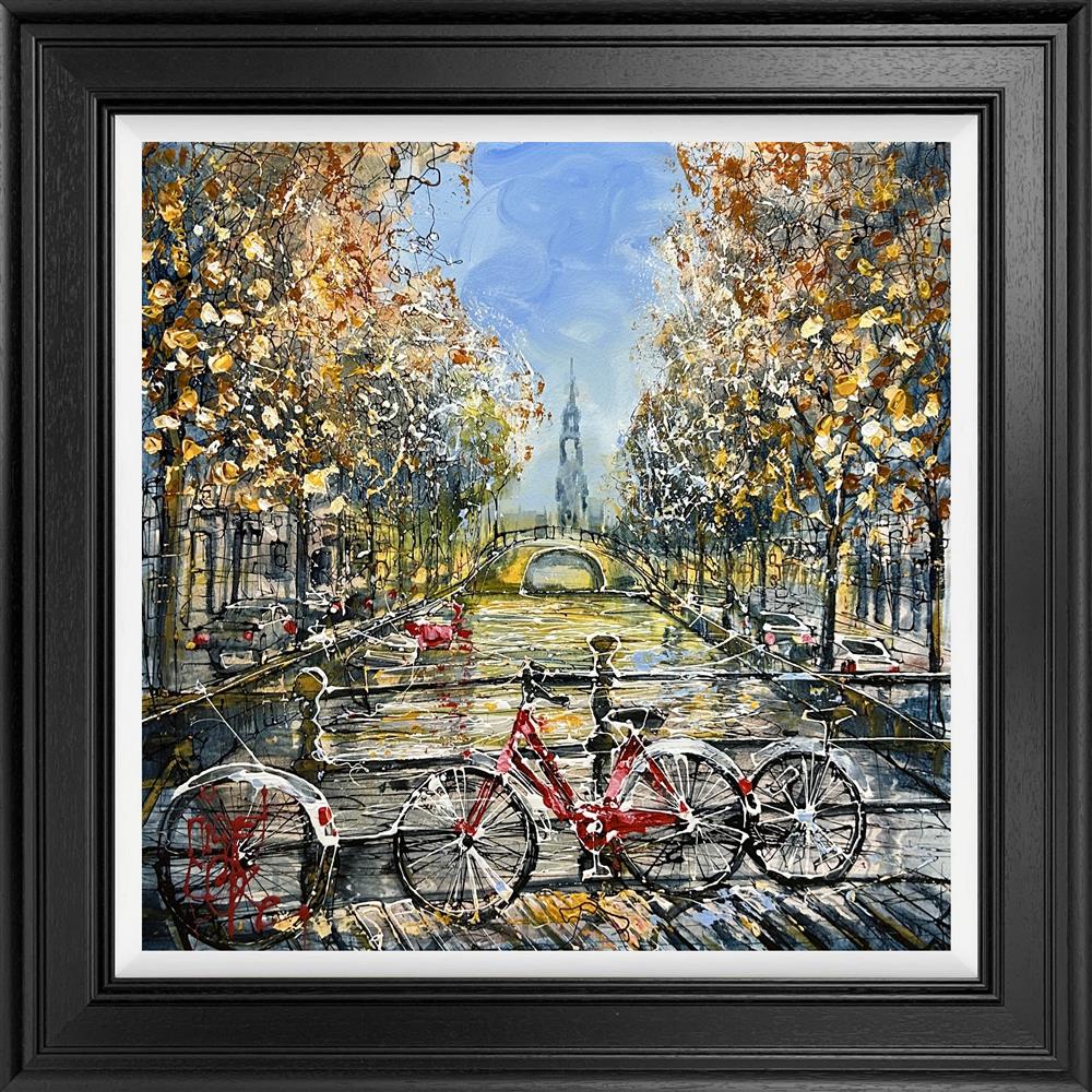 Nigel Cooke - 'I Love This City' - Framed Original Artwork