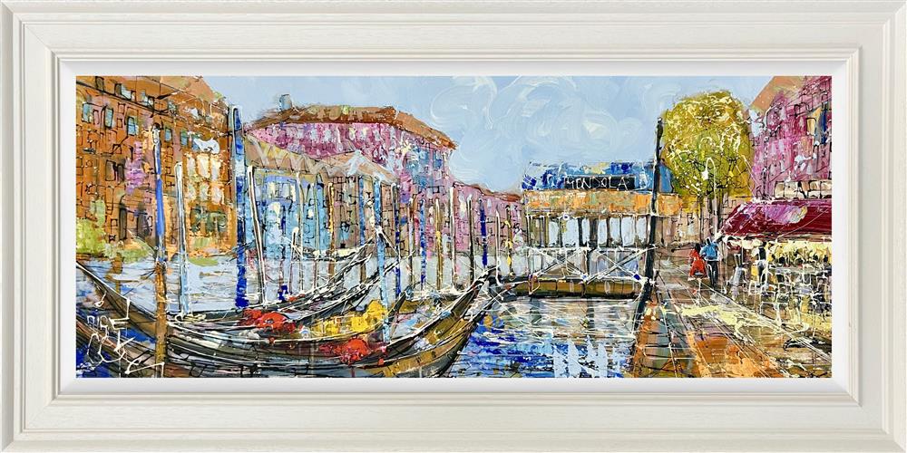 Nigel Cooke - 'The Beauty Of Venice' - Framed Original Artwork