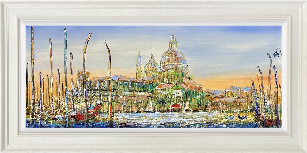 Nigel Cooke - 'Evening In Venice' - Framed Original Artwork