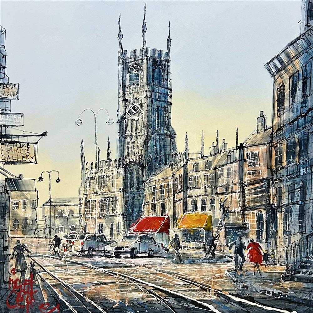 Nigel Cooke - 'The Beauty Of Cirencester' - Framed Original Artwork