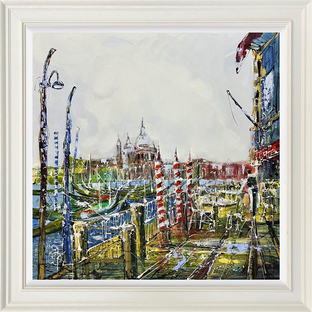 Nigel Cooke - 'The Entrance To The Grand Canal' - Framed Original Artwork