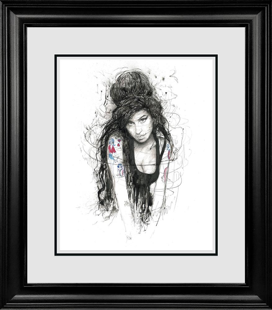 Scott Tetlow - 'Amy' - Framed Original Art