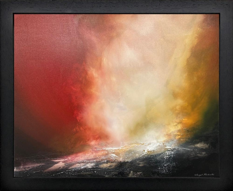 Sheryl Roberts - 'Skies Of Glory' - Framed Original Artwork