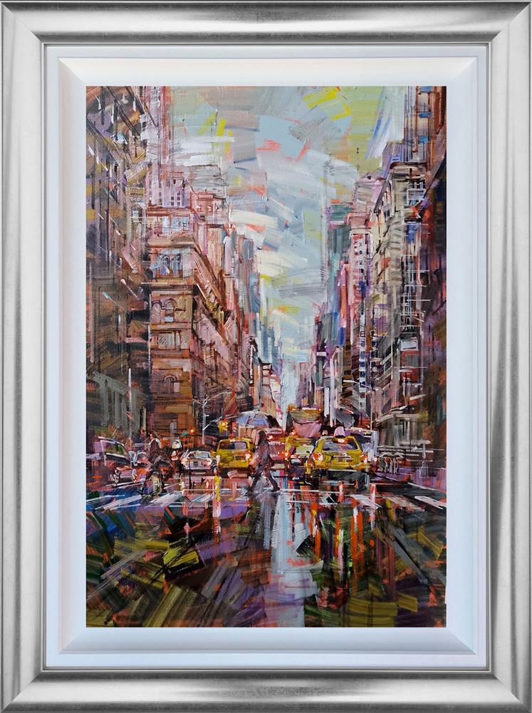 Colin Brown - 'New York Heights' - Framed Original Art