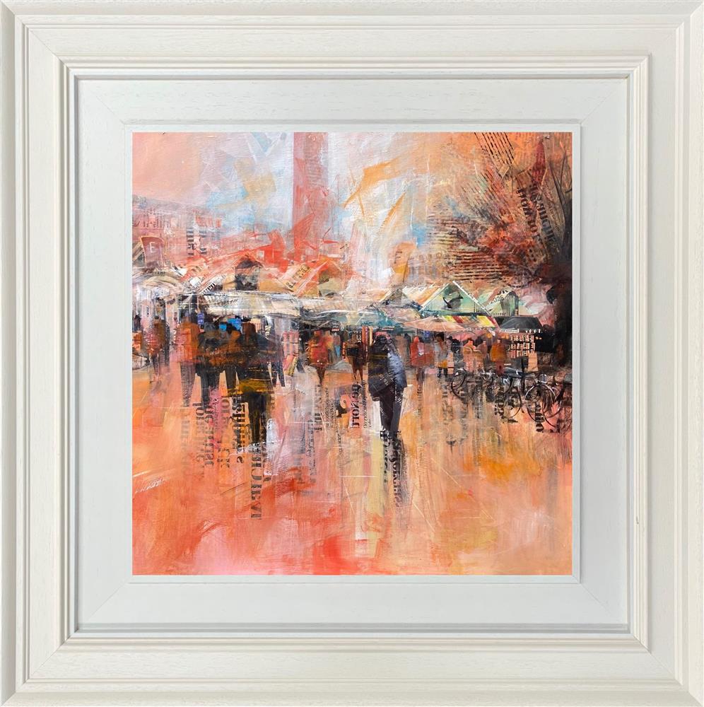 Ed Robinson - 'Norwich Market'  - Framed Original Artwork