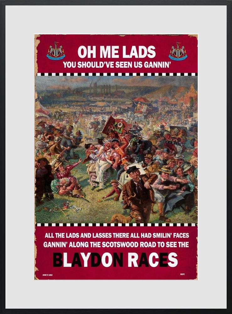 Linda Charles - 'Oh Me Lads - Exclusive' - Framed Limited Edition