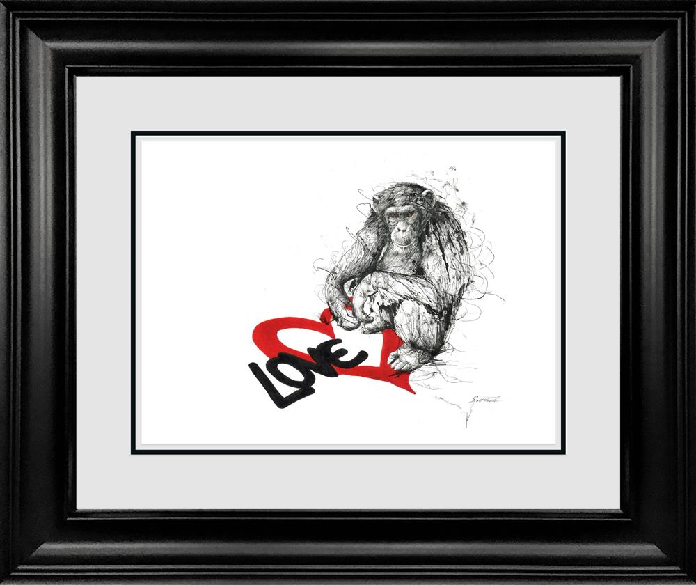 Scott Tetlow - 'Our Love' - Framed Original Art