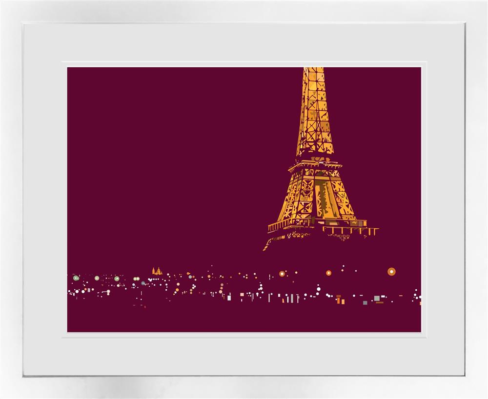 Oshe- 'Parisian Nights' - Framed Limited Edition