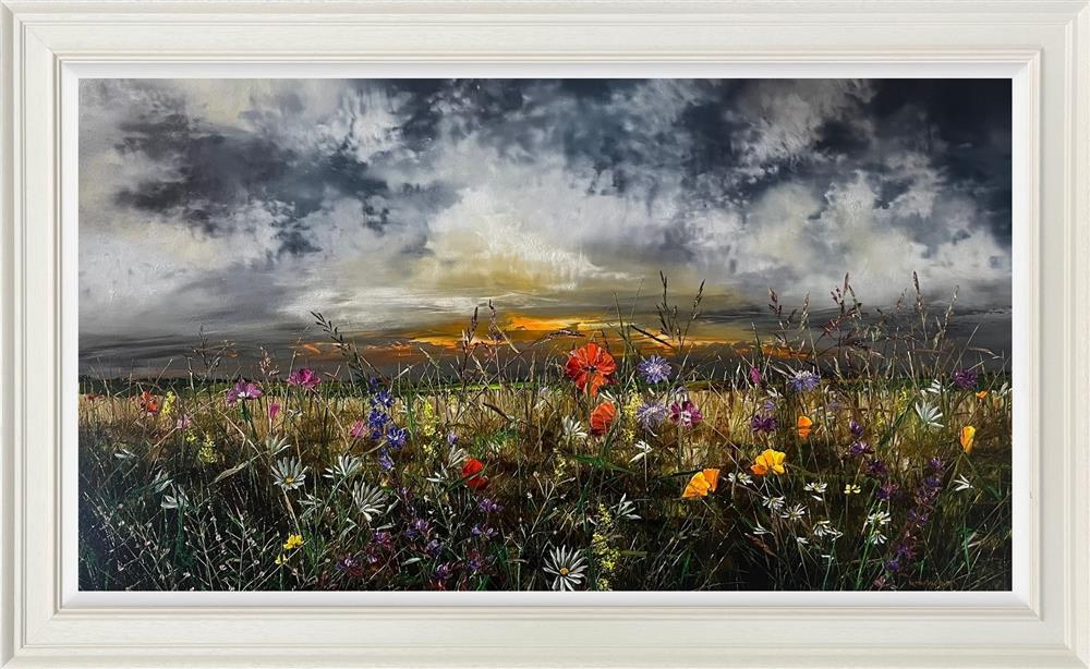 Kimberley Harris - 'Peaceful Pastures' - Framed Original Art