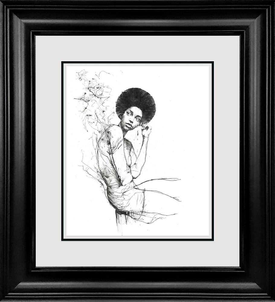 Scott Tetlow - 'Pedestal She Built' - Framed Original Art