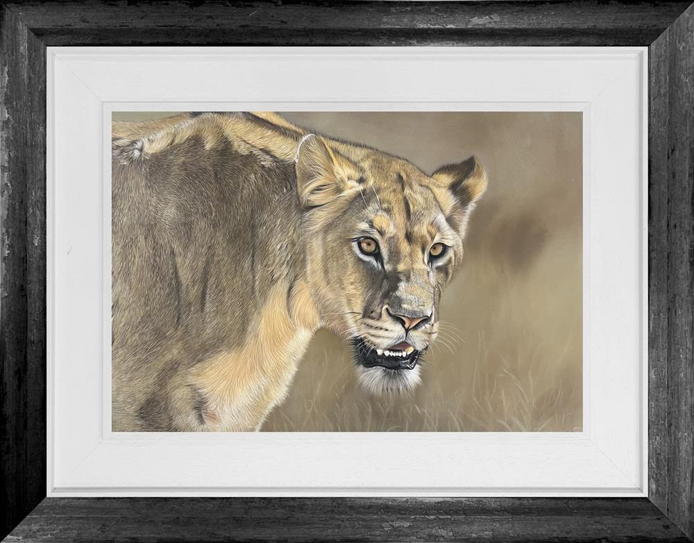 Clare Parkes - 'Precious Gaze' - Framed Original