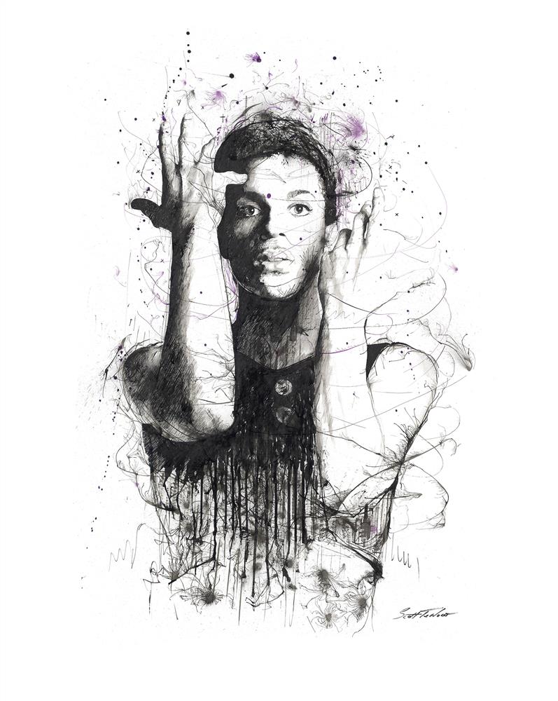 Scott Tetlow - 'Prince' -  Framed  Limited Edition